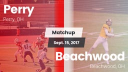 Matchup: Perry  vs. Beachwood  2017
