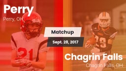 Matchup: Perry  vs. Chagrin Falls  2017