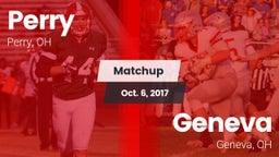 Matchup: Perry  vs. Geneva  2017