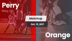 Matchup: Perry  vs. Orange 2017