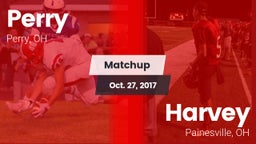 Matchup: Perry  vs. Harvey  2017