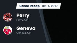Recap: Perry  vs. Geneva  2017