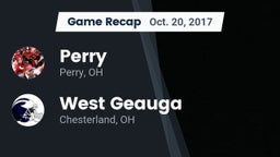 Recap: Perry  vs. West Geauga  2017