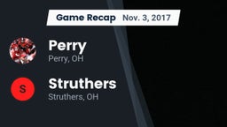 Recap: Perry  vs. Struthers  2017