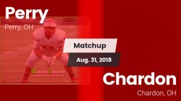 Matchup: Perry  vs. Chardon  2018