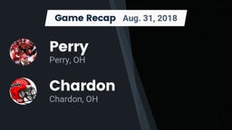Recap: Perry  vs. Chardon  2018