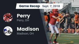 Recap: Perry  vs. Madison  2018