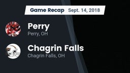 Recap: Perry  vs. Chagrin Falls  2018