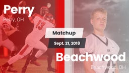 Matchup: Perry  vs. Beachwood  2018