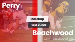 Matchup: Perry  vs. Beachwood  2018