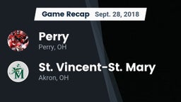 Recap: Perry  vs. St. Vincent-St. Mary  2018