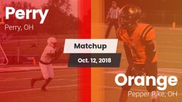Matchup: Perry  vs. Orange  2018