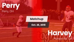 Matchup: Perry  vs. Harvey  2018