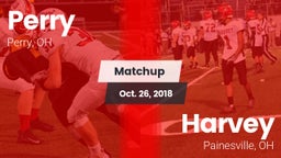 Matchup: Perry  vs. Harvey  2018