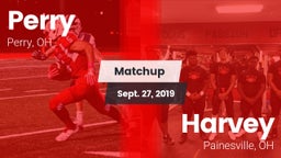 Matchup: Perry  vs. Harvey  2019