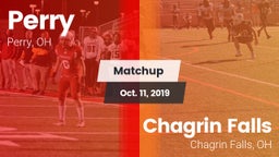 Matchup: Perry  vs. Chagrin Falls  2019