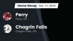 Recap: Perry  vs. Chagrin Falls  2019