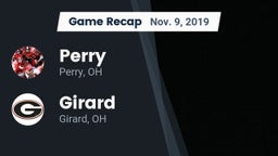 Recap: Perry  vs. Girard  2019