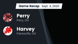 Recap: Perry  vs. Harvey  2020