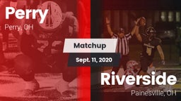 Matchup: Perry  vs. Riverside  2020