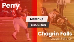 Matchup: Perry  vs. Chagrin Falls  2020