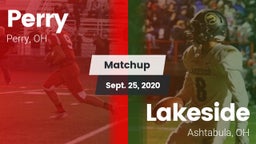 Matchup: Perry  vs. Lakeside  2020