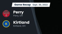 Recap: Perry  vs. Kirtland  2022