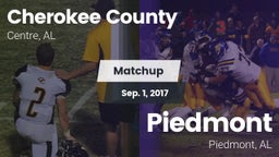 Matchup: Cherokee County vs. Piedmont  2017