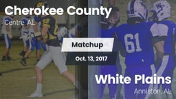 Matchup: Cherokee County vs. White Plains  2017
