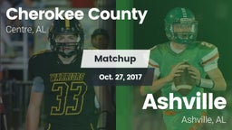 Matchup: Cherokee County vs. Ashville  2017