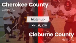 Matchup: Cherokee County vs. Cleburne County  2018