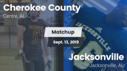 Matchup: Cherokee County vs. Jacksonville  2019
