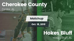 Matchup: Cherokee County vs. Hokes Bluff  2019