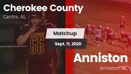 Matchup: Cherokee County vs. Anniston  2020