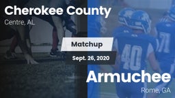 Matchup: Cherokee County vs. Armuchee  2020