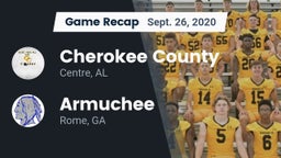 Recap: Cherokee County  vs. Armuchee  2020
