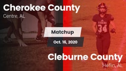Matchup: Cherokee County vs. Cleburne County  2020
