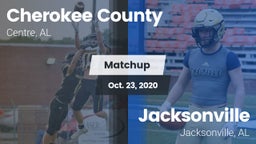 Matchup: Cherokee County vs. Jacksonville  2020