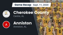 Recap: Cherokee County  vs. Anniston  2020