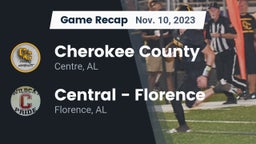 Recap: Cherokee County  vs. Central  - Florence 2023