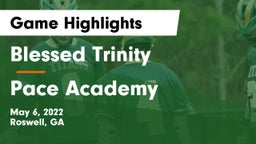 Blessed Trinity  vs Pace Academy Game Highlights - May 6, 2022