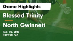 Blessed Trinity  vs North Gwinnett  Game Highlights - Feb. 23, 2023