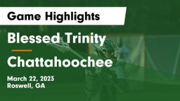 Blessed Trinity  vs Chattahoochee  Game Highlights - March 22, 2023