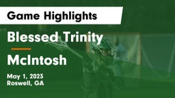 Blessed Trinity  vs McIntosh  Game Highlights - May 1, 2023