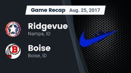 Recap: Ridgevue vs. Boise  2017