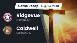 Recap: Ridgevue vs. Caldwell  2018