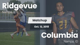 Matchup: Ridgevue vs. Columbia  2018