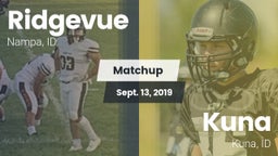 Matchup: Ridgevue vs. Kuna  2019