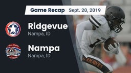 Recap: Ridgevue vs. Nampa  2019