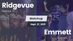 Matchup: Ridgevue vs. Emmett  2019